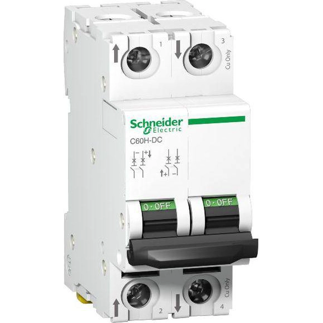 Schneider Electric har valt 2P C 6A 6kA DC C60H (A9N61526)