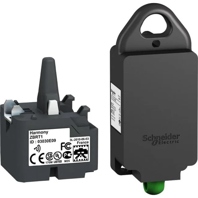 Schneider Electric Harmony XB4R odašiljač za bežične gumbe bez glave Plastični ZBRT1