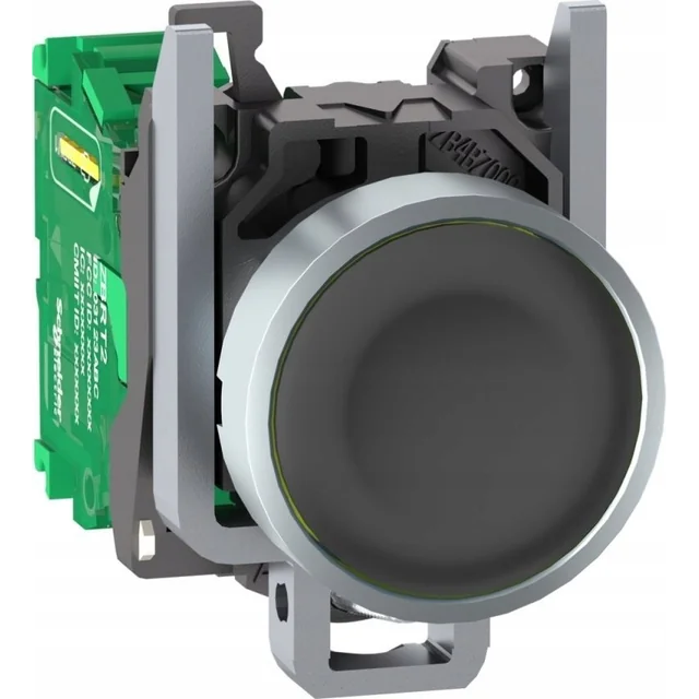 Schneider Electric Harmony XB4R Wireless and batteryless button head with transmitter Black Metal ZB4RTA2
