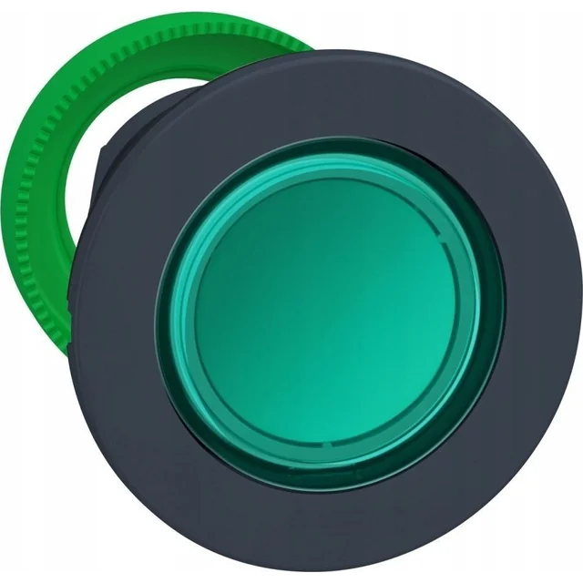 Schneider Electric Harmony XB5 Pogu piedziņa, izgaismota zaļā krāsā fi30 ZB5FW333