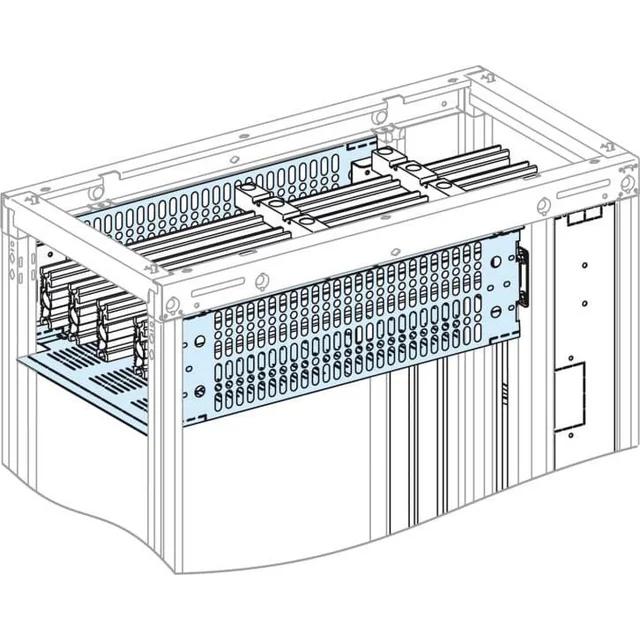 Schneider Electric horizontālais autobusu nožogojums W650 D400 LVS04976