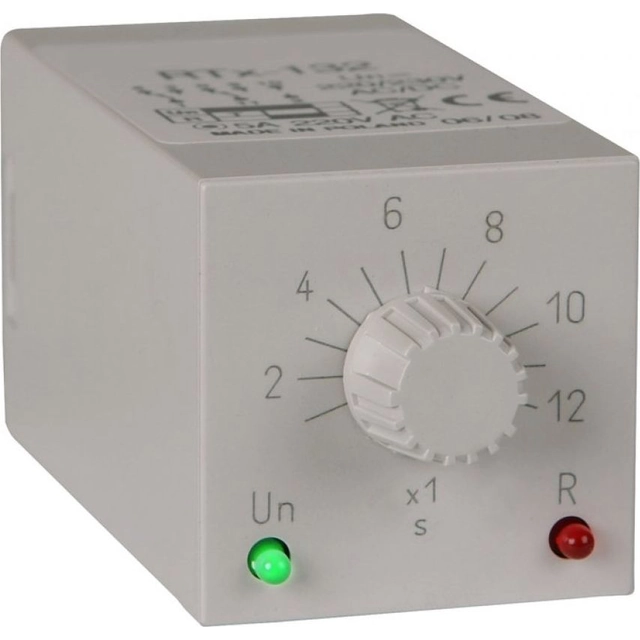Schneider Electric időrelé 2P 5A 10-120min 220-230V AC/DC bekapcsolási késleltetés RTX-132 220/230 AC/DC 120min (2002669)