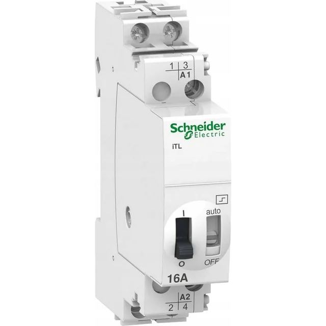 Schneider Electric Impulse iTL 2p 2 NO 16A cewka 24 V DC 48 V AC 50/60 Hz A9C30212