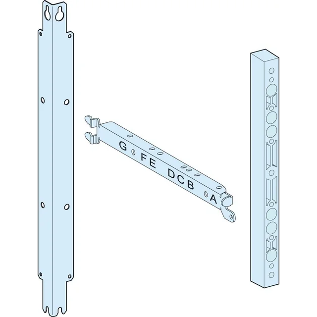 Schneider Electric ISFL montāžas plāksnes izmērs 185mm W650 LVS03546