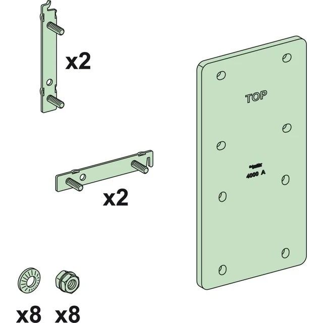 Schneider Electric Łącznik pionowy Linergy LGYE 4000A LVS04607