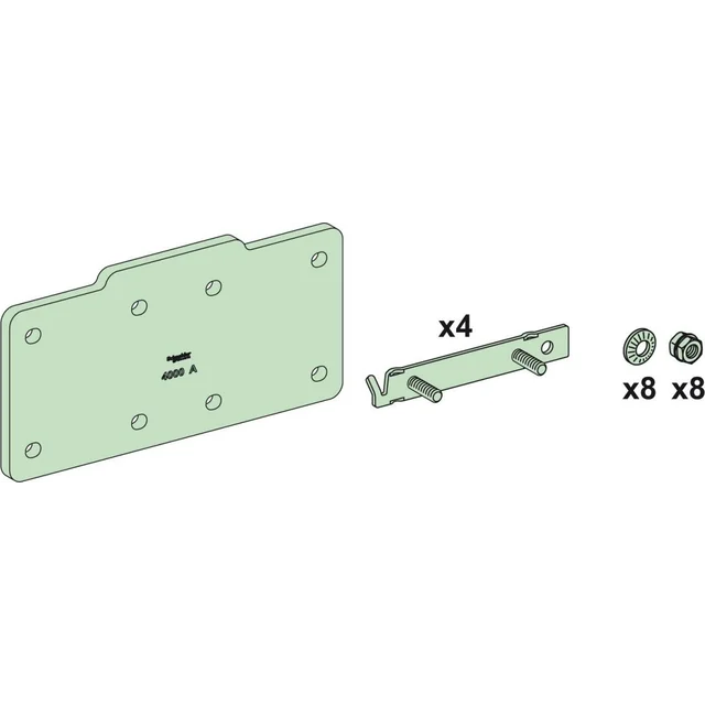 Schneider Electric Linergy LGYE horisontell kontakt 4000A LVS04623