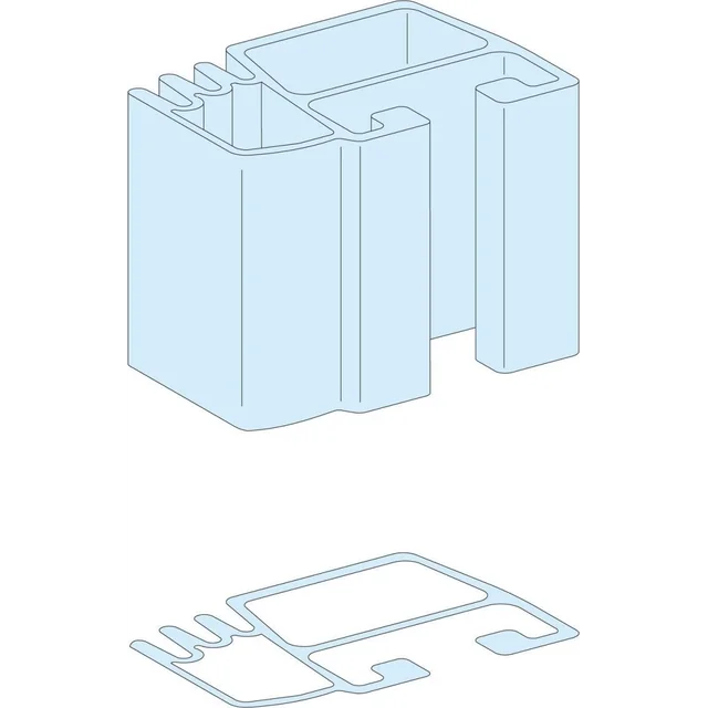 Schneider Electric Linergy profile for rail 630A LVS04502