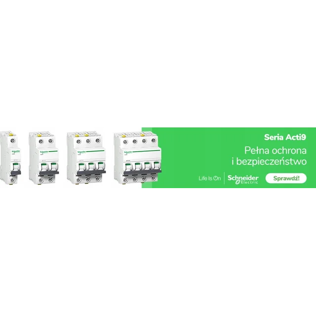 Schneider Electric Ogranicznik przepięć iPRD1 12.5R-T12-3 3-biegunowy T1+T2 B+C 12,5kA ze stykiem A9L16382