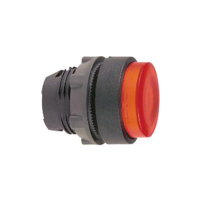 Schneider Electric piros gombos meghajtó háttérvilágítással és önvisszatérítéssel (ZB5AW143)