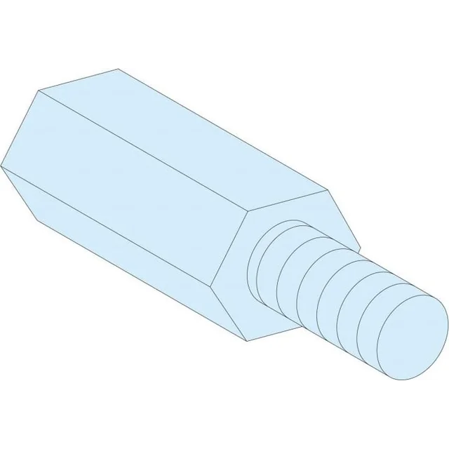 Schneider Electric Prisma Plus - G and P system, hexagonal spacers, M5, height 23mm LVS03186