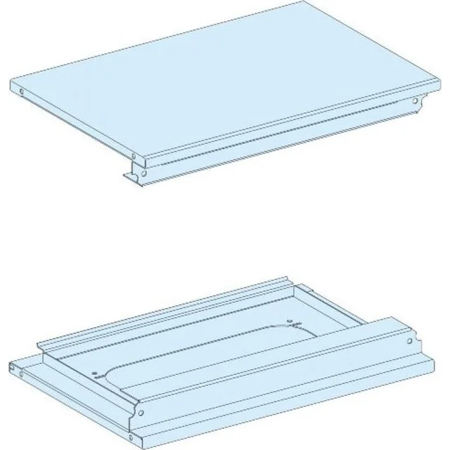 Schneider Electric Prisma Plus G augšējais un apakšējais vāks horizontālajam savienojumam 450x300mm IP55