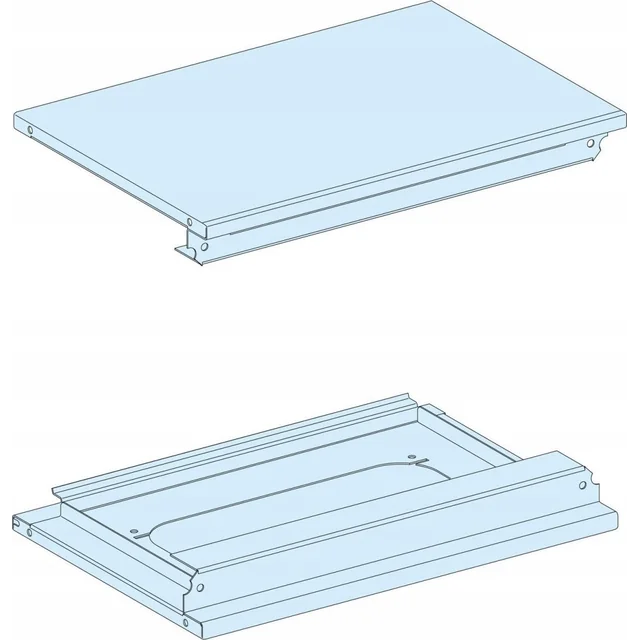 Schneider Electric Prisma Plus G Capots supérieur et inférieur pour connexion horizontale 450x600mm IP55 LVS08371