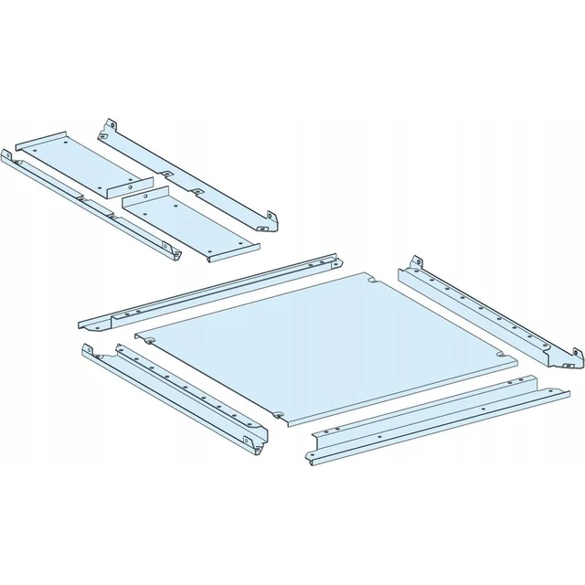 Schneider Electric Prisma Plus, Sistema P, piastra passacavi piena, larghezza 800mm, profondità 600mm, IP55 LVS08687