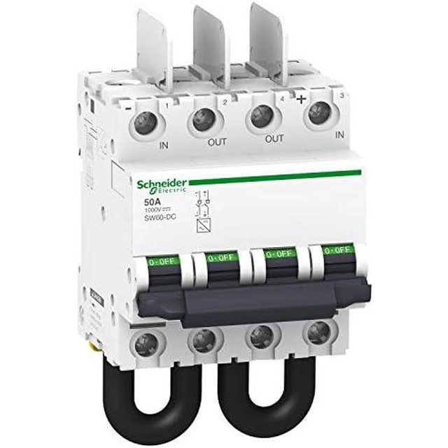 Schneider Electric PV jungiklis 2P 50A 1000V CC SW60 -CC 1000VDC 50A 2P A9N61699