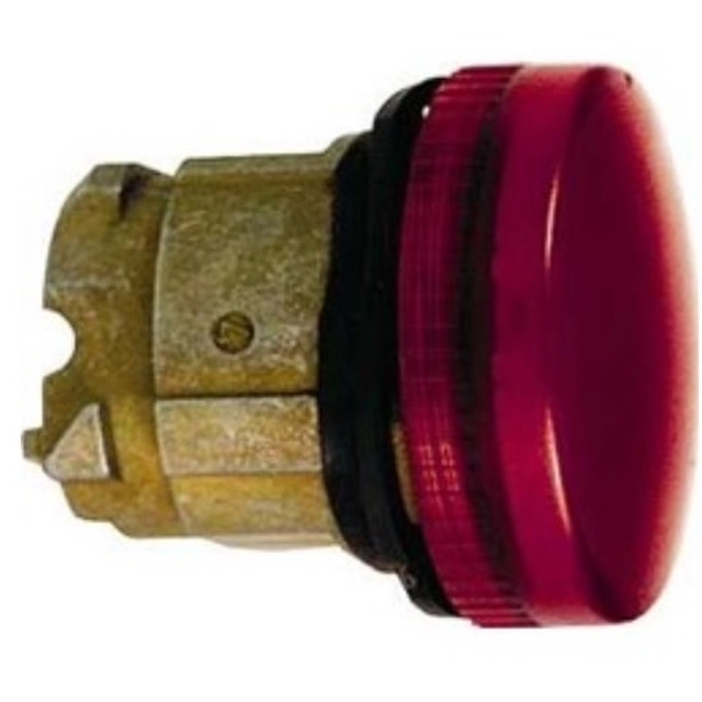 „Schneider Electric“ signalinės lempos galvutė 22mm raudona – ZB4BV043