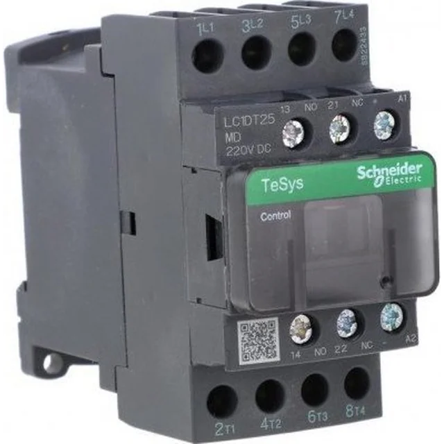 Schneider Electric Stycznik mocy 25A 4P 220V CC 1Z 1R LC1DT25MD