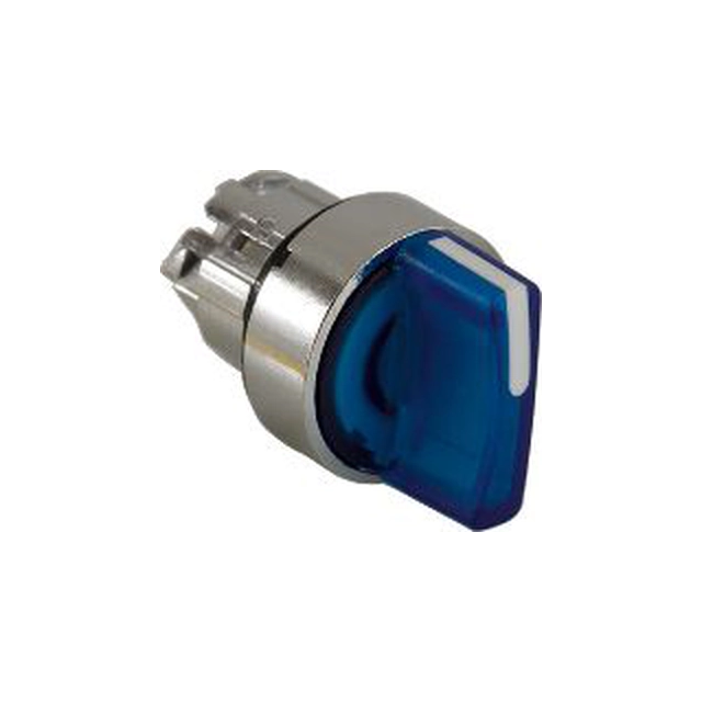 Schneider Electric Switch piedziņa 3 pozīcija zilā krāsā ar atsperi (ZB4BK1563)