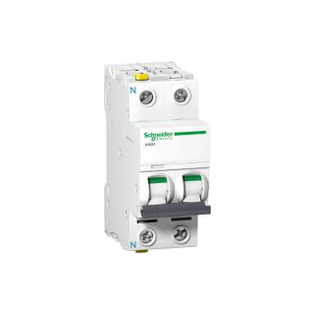 Schneider Electric Wyłącznik nadprądowy 1P+N B 6A 10kA AC iC60H-B6-1N (A9F06606)