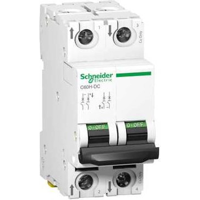 Schneider Electric Wyłącznik nadprądowy 2P C 50A DC C60H-DC (A9N61538)