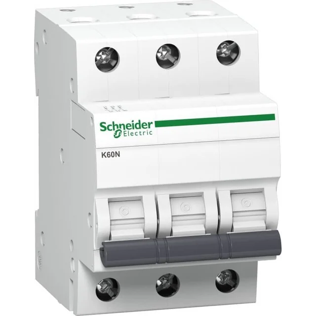 Schneider Electric Wyłącznik nadprądowy 3P B 63A 6kA CA K60N-B63-3 A9K01363