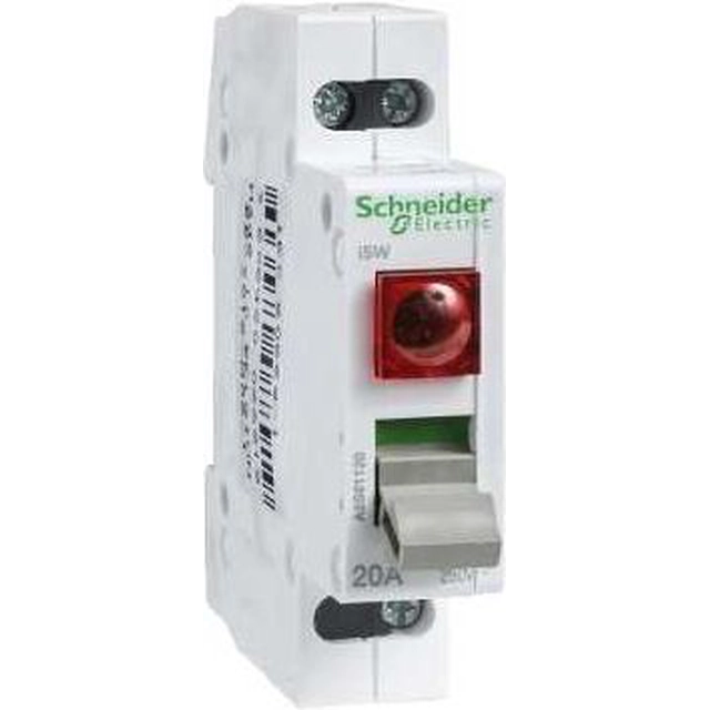 Schneider Modular switch disconnector 32A 2P iSW with red lamp (A9S61232)