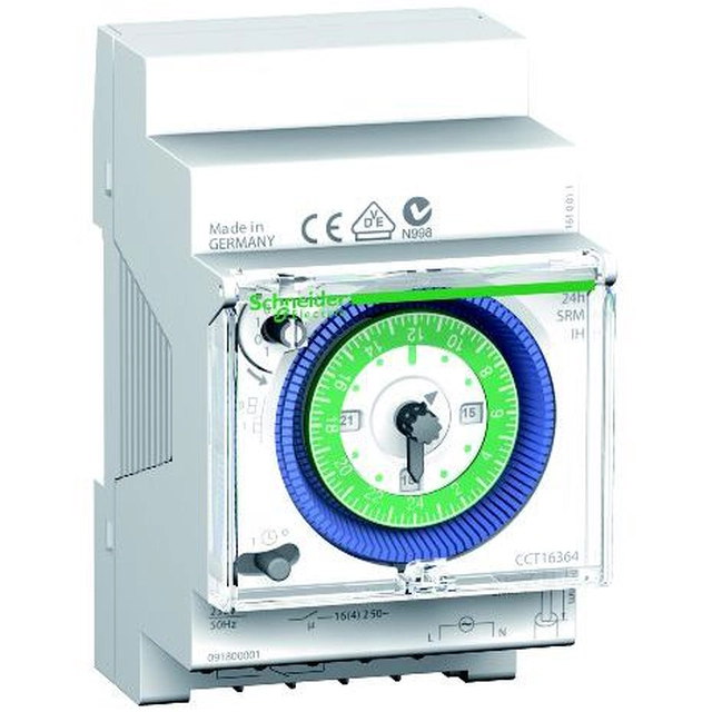 Schneider Programator analogy 16A 230V dobowy jednokanałowy (CCT16364)