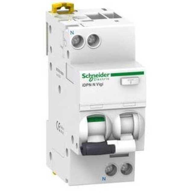 Schneider Residual current circuit breaker with overcurrent member 25A 30mA, type A, 1-polowy +N (A9D56625)