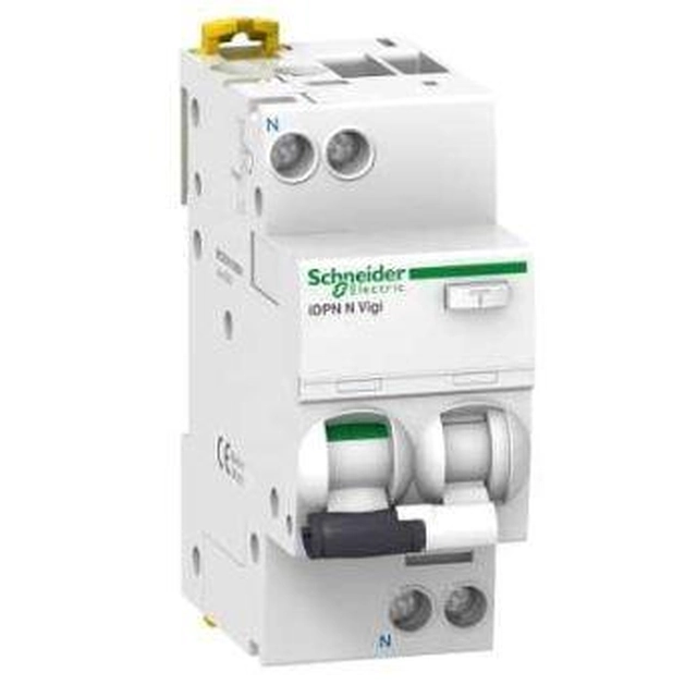 Schneider Residual current circuit breaker with overcurrent member 4A 30mA AC type 1-polowy +N - A9D55604