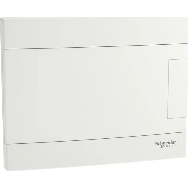 SCHNEIDERE Appareillage Schneider encastrable 1x8 IP40 IK07 Easy9 EU EZ9EU-1-8-PT-P EZ9EUB108 blanc porte blanche