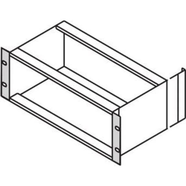 SCHROFF SCHROFF EuropacPRO 19 držalo za tekstilno tesnilo, tip F, 3 HU