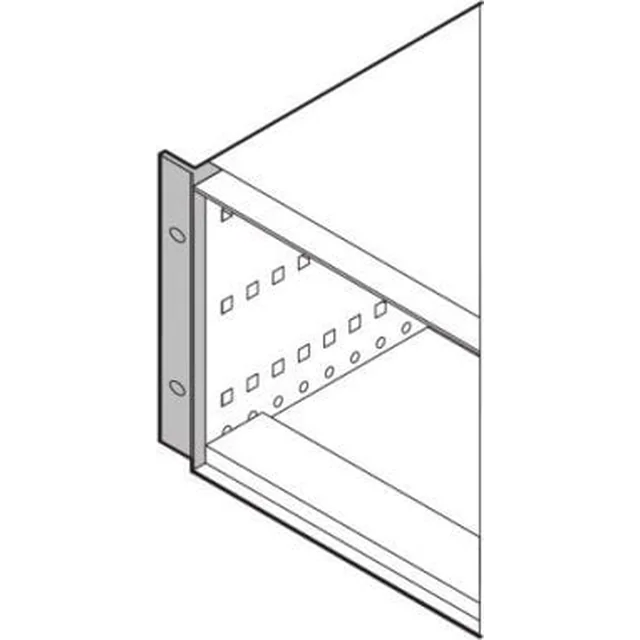 SCHROFF SCHROFF RatiopacPRO bag set 19, mounting bracket, 6 U