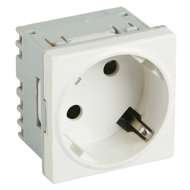 Schuko modular socket with grounding - DLX