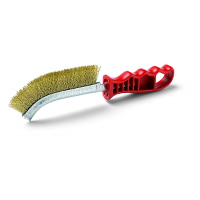 SCHULLER wire brush metal / plastic - red