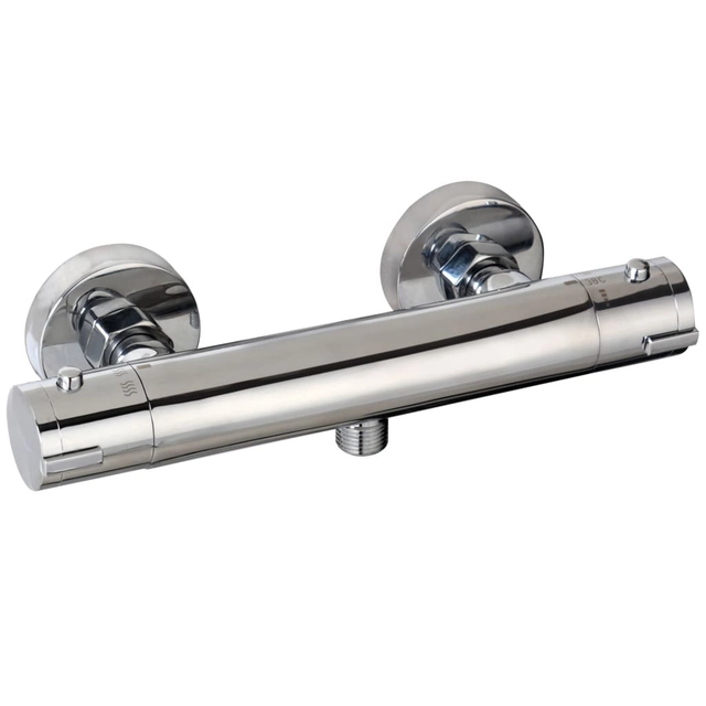 SCHÜTTE Shower mixer with mixer and thermostat LONDON, 5,2 cm