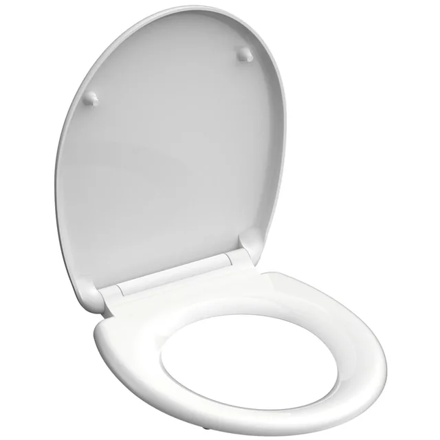 SCHÜTTE WHITE toilet seat, duroplast