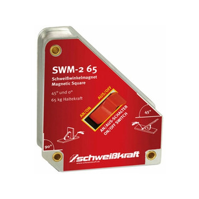 Schweisskraft SWM-2 65 ajustador de ângulo magnético 45 °/90 ° | 65 kg