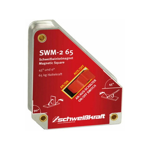 Schweisskraft SWM-2 65 magnetisk vinkeljustering 45 °/90 ° | 65 kg