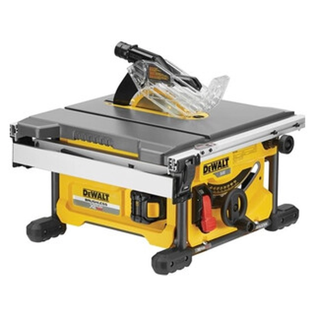 Scie à table sans fil DeWalt DCS7485N-XJ 54 V | Lame de scie 210 mm x 30 mm | Coupe max. 65 mm | Sans batterie ni chargeur