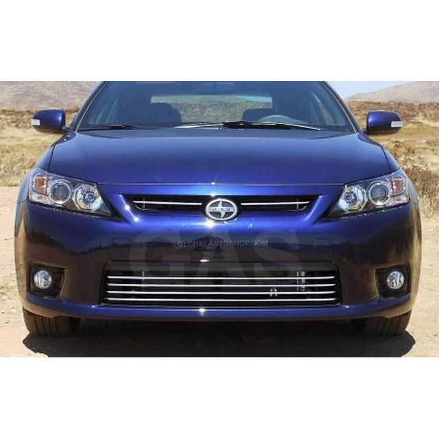 Scion tC — Chrome Strips Chrome Grill Dummy Bufer Tuning