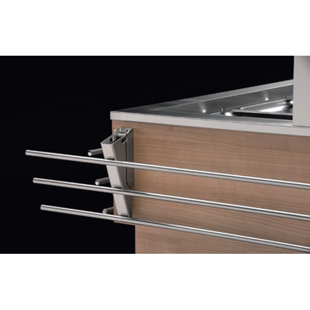 SCOX4+ Shelf made of profiles, stainless