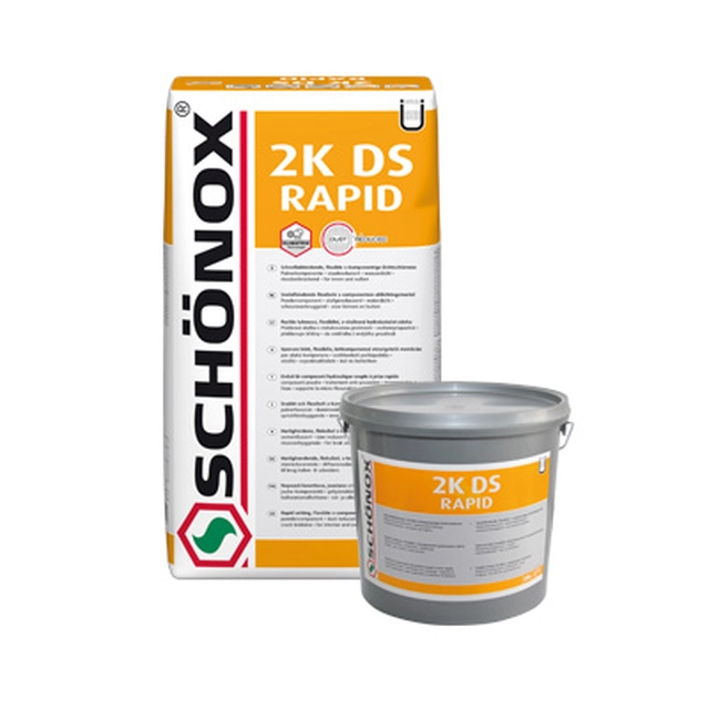 Screed 2K-DS RAPID / 12,5kg + 5kg / - Quick-setting flexi 2-component screed insulation