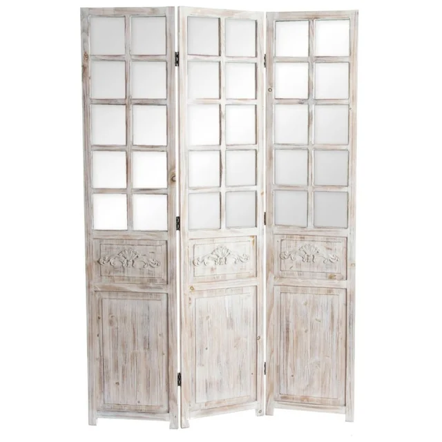 Screen Home ESPRIT White Fir Mirror 120 x 3 x 180 cm