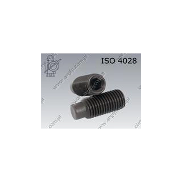 Screw clamp. 6-kt/czop M10×40-45H ISO 4028