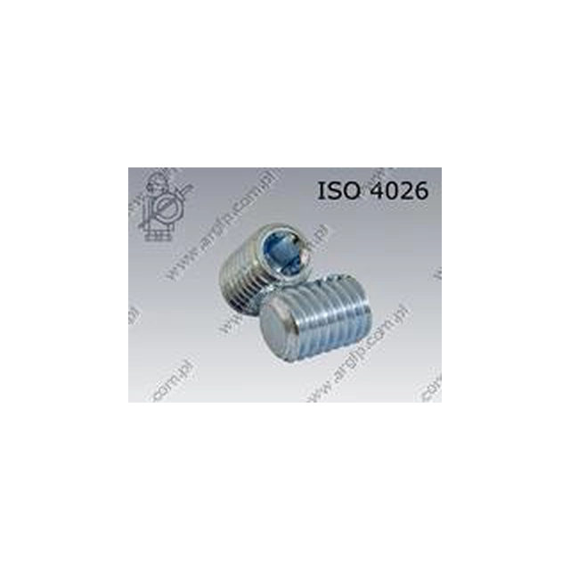 Screw clamp. 6-kt/pł M 5×12-45H oc.B ISO 4026