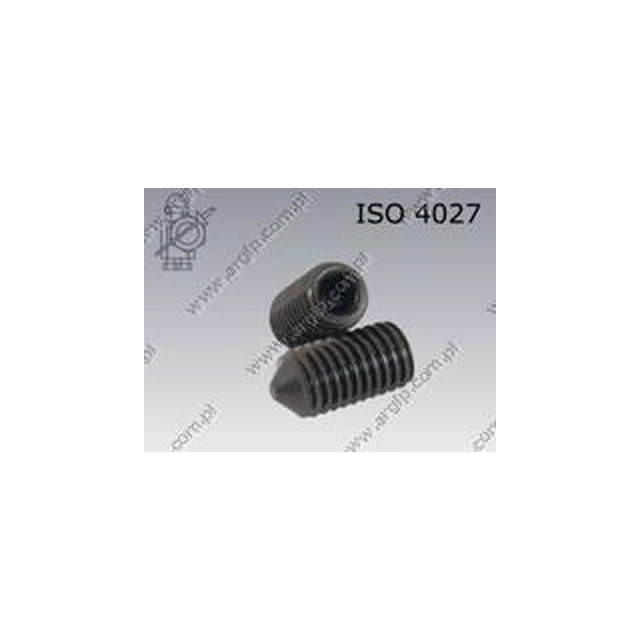 Screw clamp. 6-kt/st M 5×12-45H ISO 4027