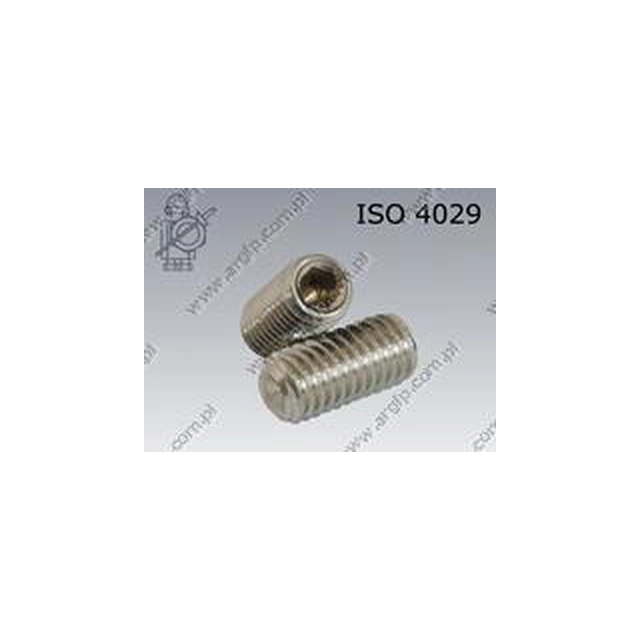 Screw clamp. 6-kt/wgł M 5× 8-A2 ISO 4029