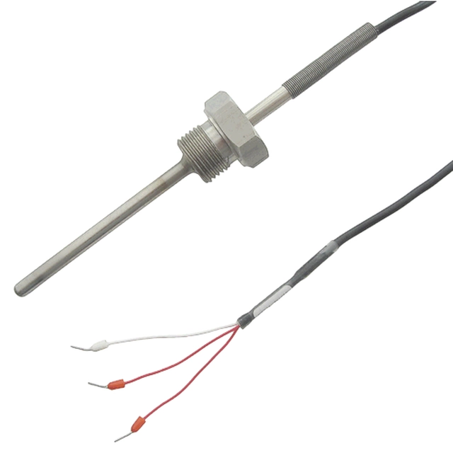 Screw-in temperature probe with cable ET211-D6E50-G12-Pt100-S3