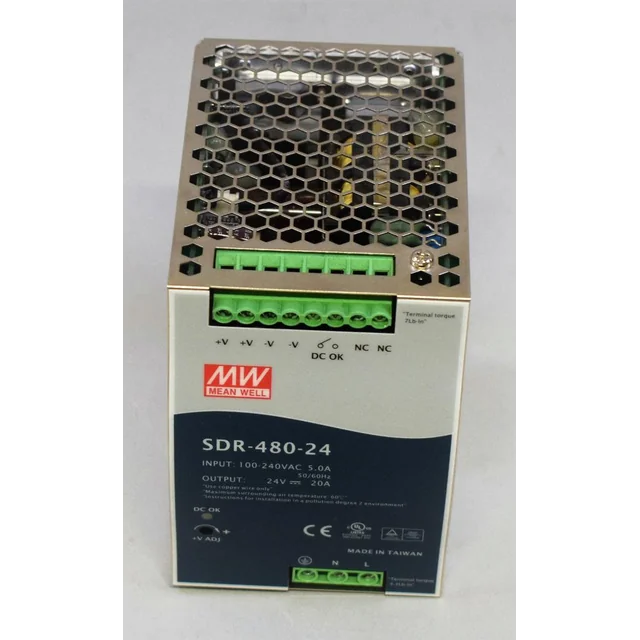 SDR-480-24 MEAN WELL - Gebraucht