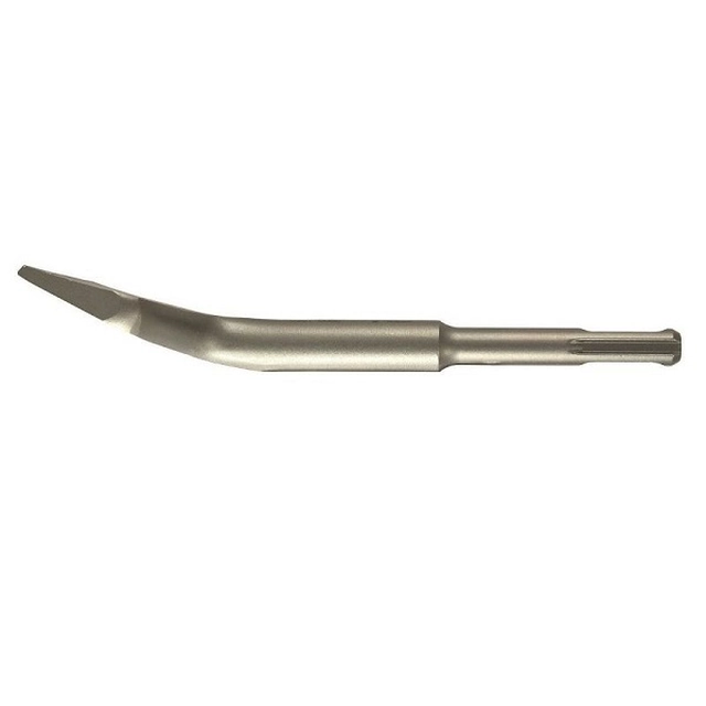 SDS-Pus extra wide chisel, bent 75/165 mm ABRABORO [1 pc.]