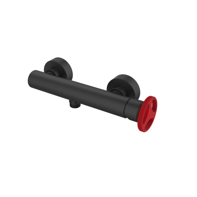 Sea-Horse Loftea Black Red Shower Faucet